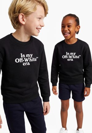 OFF-WHITE, MULTILOGO CREW UNISEX - Sweatshirt - black