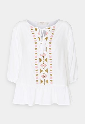 Cream, Blouse - white