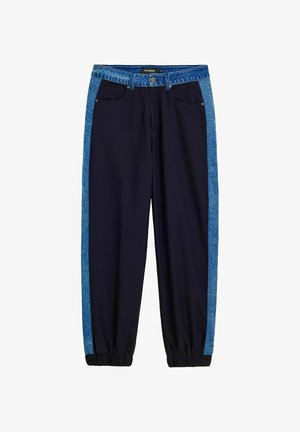 Desigual, CONTRAST JOGGER PANTS - Pantalon classique - blue