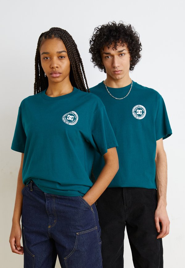 CORPO - Print T-shirt - deep teal