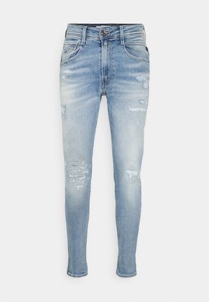 Jeans slim fit - light-blue denim