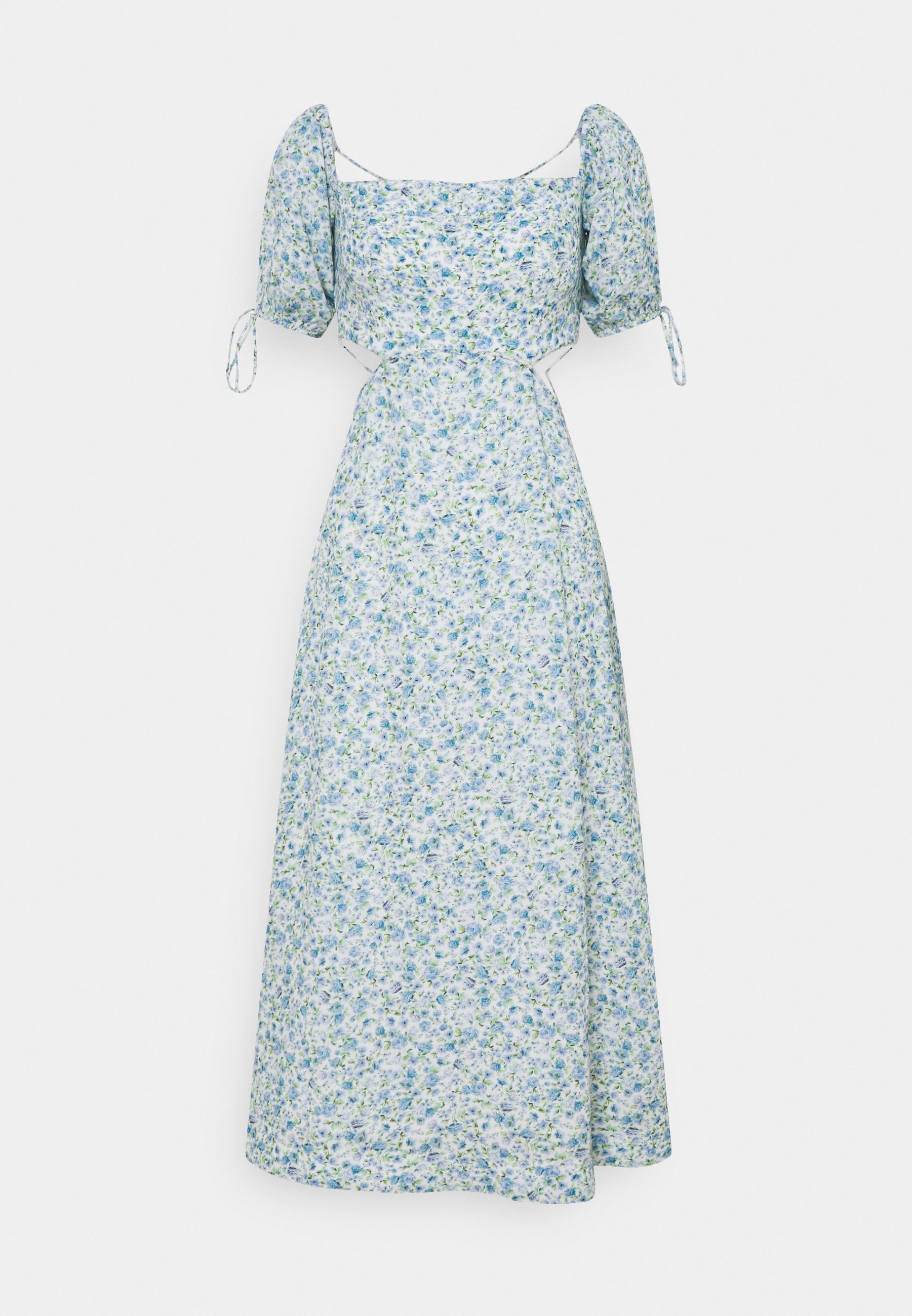 frankie plunge midi dress