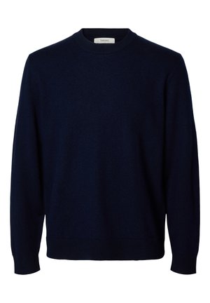 Selected, SLHTRAY - Strickpullover - navy blazer