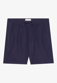 LINEN MIX - Shorts - dark blue