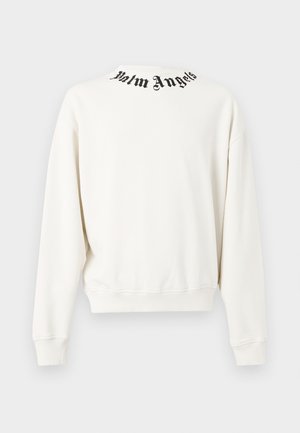 NECK LOGO REGULAR CREW - Sweatshirt - off white/black
