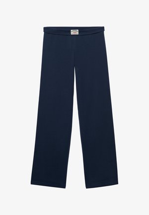 Superdry & Co, SUPERDRY ATHLETIC ESSENTIALS FOLD OVER JOGGERS.. - Træningsbukser - standard navy