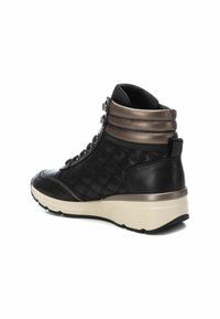 Carmela Botines de cuña - black