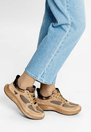 Sneakers laag - beige