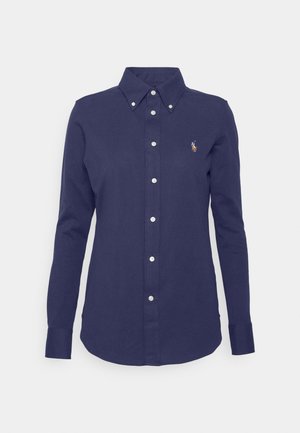 Polo Ralph Lauren HEIDI LONG SLEEVE - Skjortebluse - newport navy