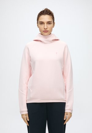 Peak Performance, SPORTSTECH HOODIE WOMEN - Суитшърт с качулка - frosted blossom