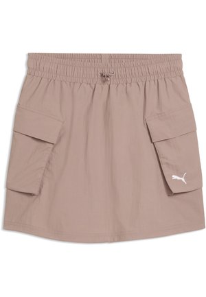 WARDROBE ESSENTIALS CARGO - A-snit nederdel - sandstone