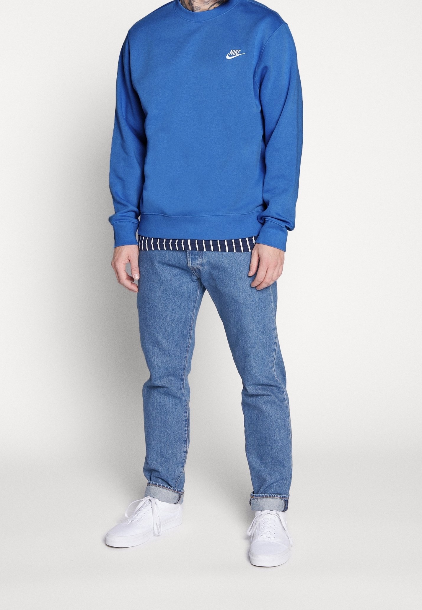 Light Blue Blauwe Trui Nike Baby Blauwe Nike Trui Vintage Nike