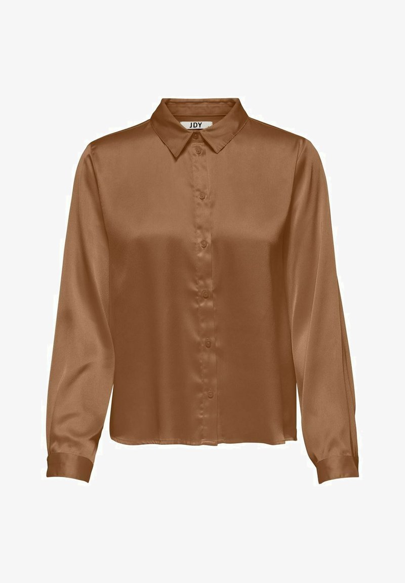 JDY JDYFIFI SHIRT - Button-down blouse - toasted coconut