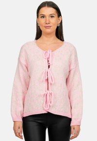 MIT SCHLEIFEN - Vest - rosa