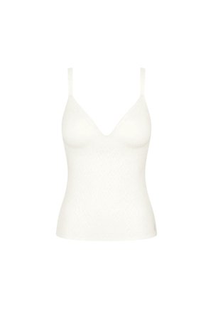 Sloggi, ZEROFEELBLISS THE UP PUSHUPSHIRT - Φανέλα - silk white