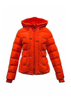 Winterjacke - neonred