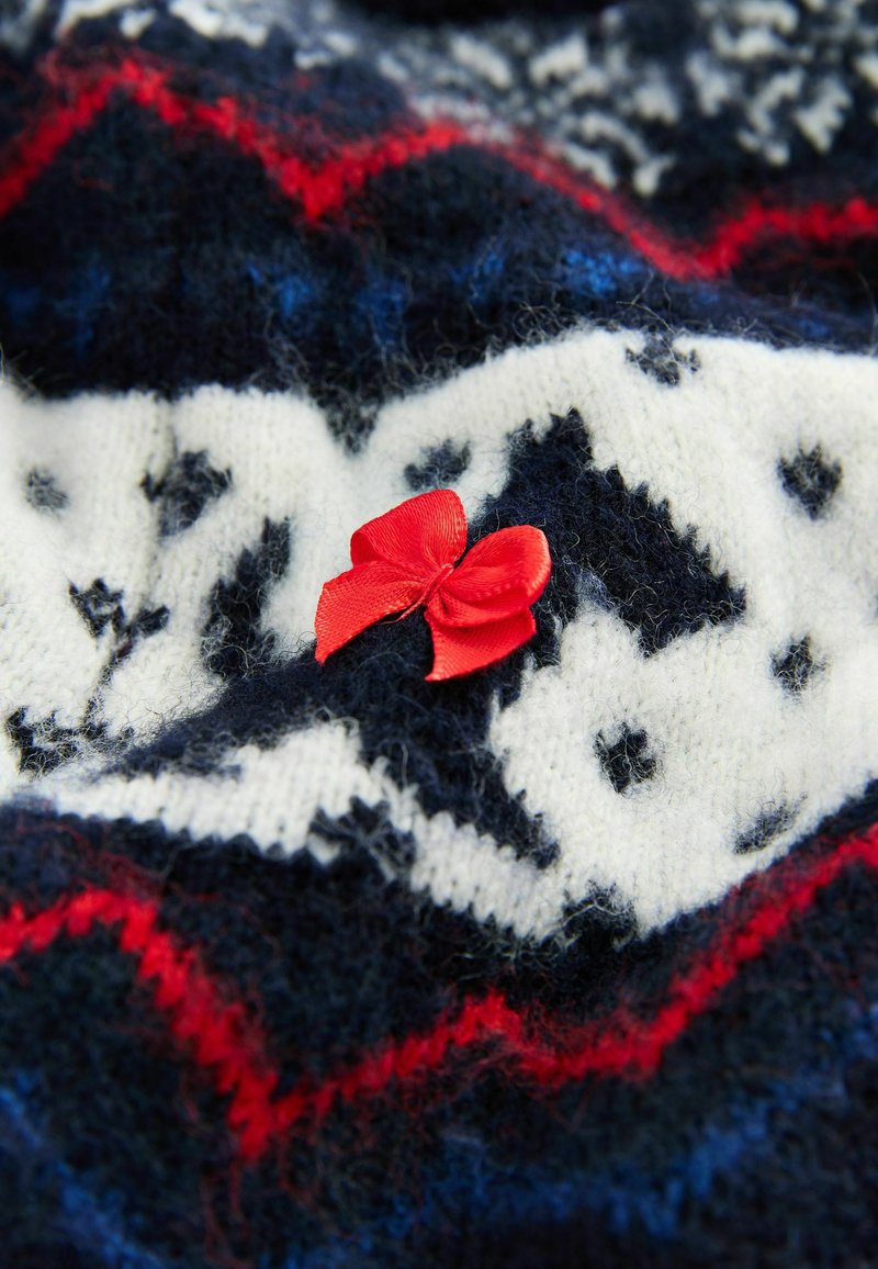 Levi Navy Fluffy Cardigan ASOS DESIGN Fluffy Knit Cardigan In Navy