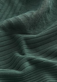 Next ZIP NECK SMART REGULAR FIT - Poloshirts - dark green