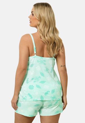 Yours Clothing, PLUS SIZE PYJAMAS SET - Pyjama - mint