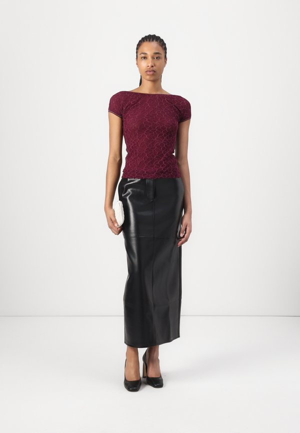 CODY - Top - bordeaux intenso2