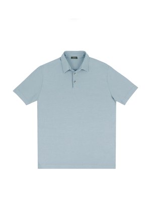 ZANONE - Polo - light blue