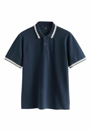 Next, TIPPED REGULAR FIT POLOSHIRT - Polo - navy blue
