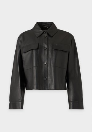 Weekend Max Mara, Veste en cuir - nero