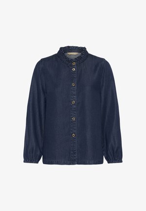 Culture, CUILSA SHIRT - Skjortebluser - dark blue wash