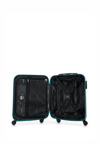WITTCHEN SMALL SUITCASE WITH LUGGAGE TAG FROM ABS - Trolley - green