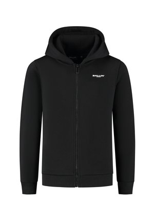 REGULAR FIT  - Hoodie - black