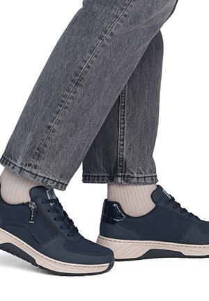 Rieker, RIEKER SNEAKER LOW 53101 - Trainers - blue