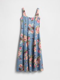 NECK MAXI - Robe longue - blue
