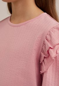 WE Fashion Top s dlouhým rukávem - pink