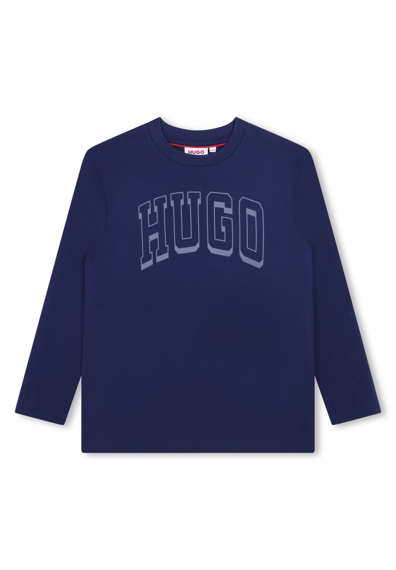 HUGO Kids Longsleeve blauw HUGO Kids Longsleeve blauw