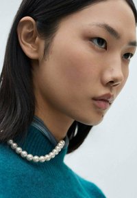 Mango Strickpullover - green