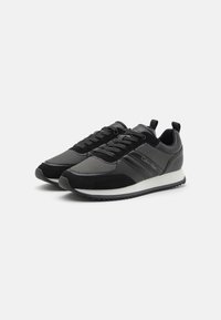 Calvin Klein LACE UP - Trainers - black/magnet
