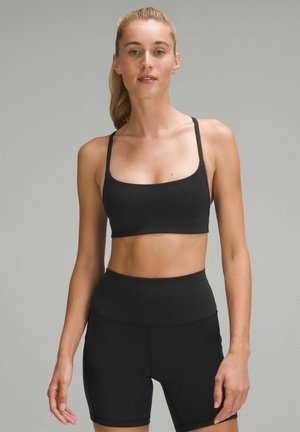 lululemon WUNDER TRAIN STRAPPY RACER BRA A/B - Brassières de sport à maintien léger - black