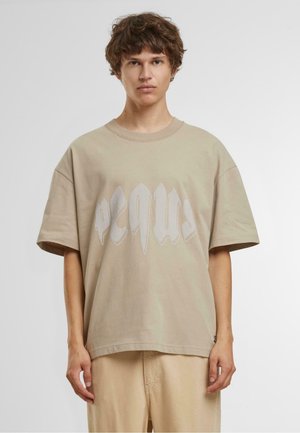 T-shirt print - aluminium