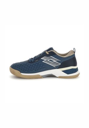 RAPTOR HYPERPULSE CLAY - Tennisschoenen voor kleibanen - indigo blue/all white/irish beige