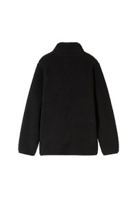TOM TAILOR MIT STEHKRAGEN - Veste polaire - heavy black