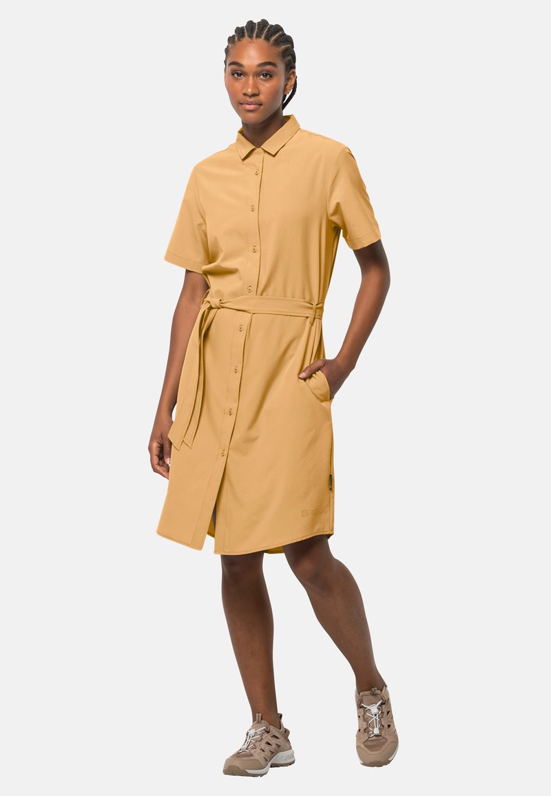 Jack Wolfskin Jurk geel