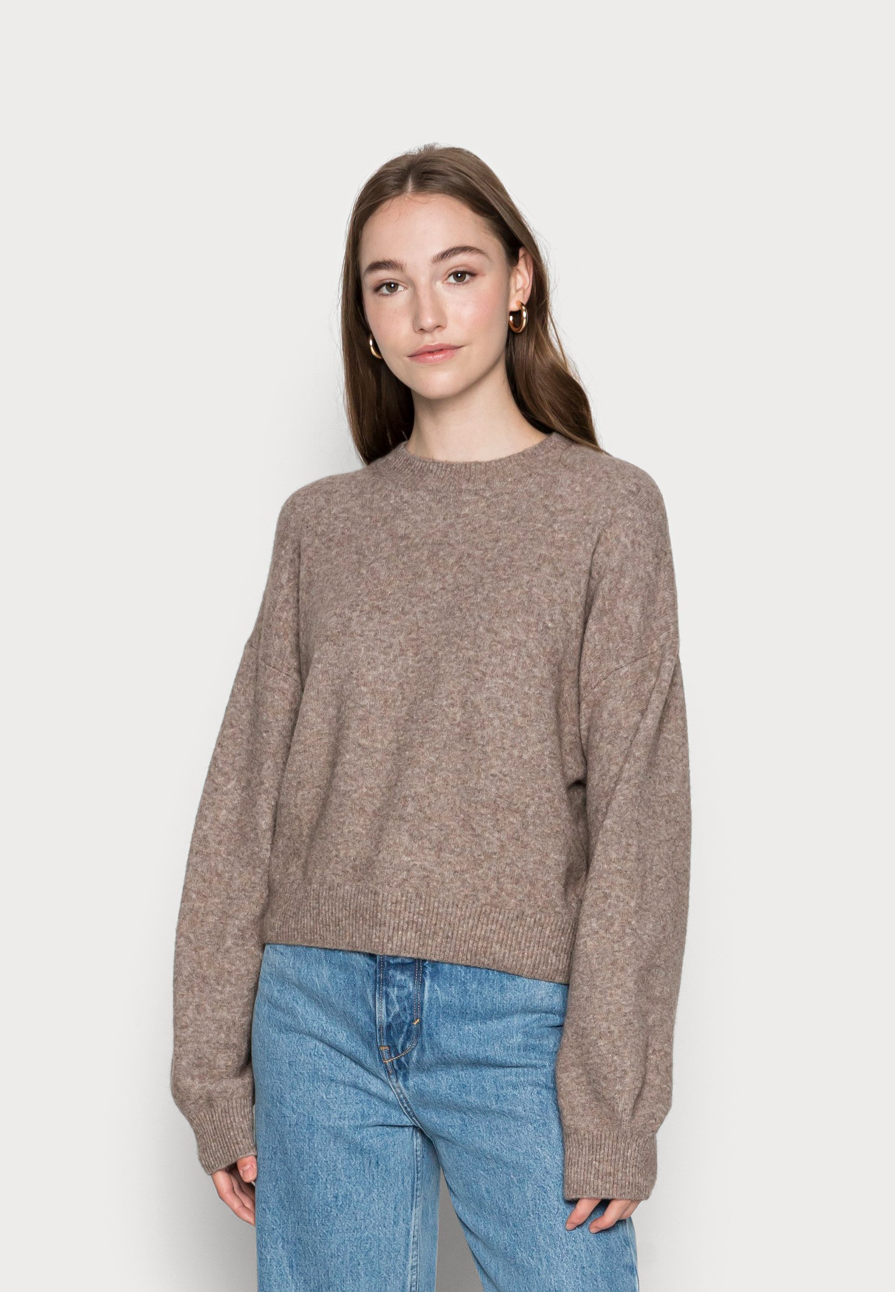 Weekday AGGIE SWEATER - Jumper - mole 