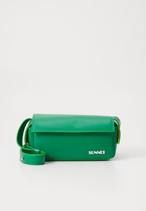 Sunnei LABAULETTO SMALL VEGAN UNISEX - Cross body bag - green