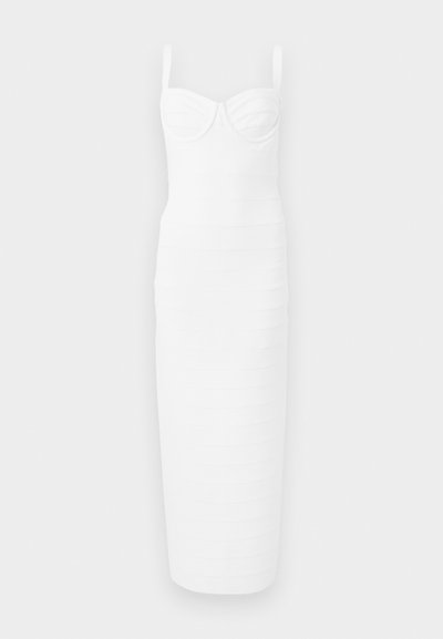 Hervé Léger THE MUSE GOWN - Maxikjoler - alabaster