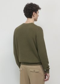 Calliope Strickpullover - verde militare