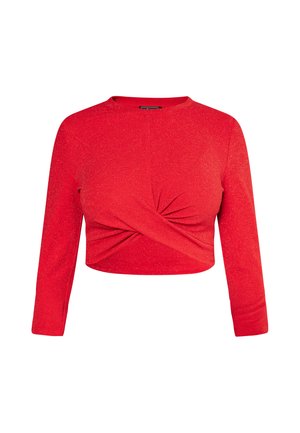 faina, T-shirt à manches longues - rot