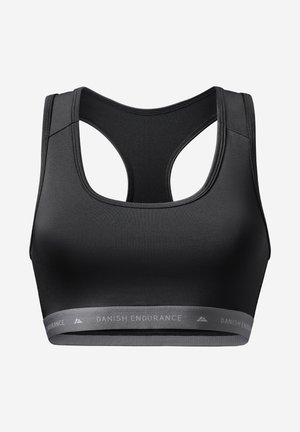 Danish Endurance, Sports-BH'er med medium støtte - black