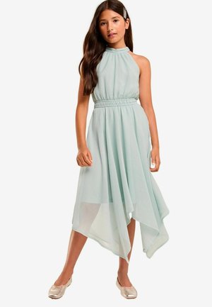 HANKY HEM HALTER OCCASION - REGULAR FIT - Koktélruha / Partiruha - sage green