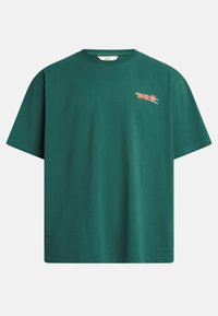 Redefined Rebel ABRAHAM BOXY FIT - T-shirts print - rain forest