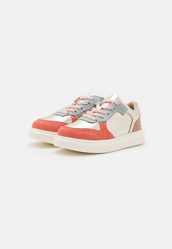 LEATHER - Trainers - gold4